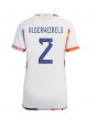 Ženski Nogometna dresi replika Belgija Toby Alderweireld #2 Gostujoči SP 2022 Kratek rokav
